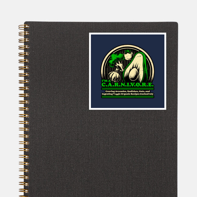 Ironic Vegan Food-None-Glossy-Sticker-Studio Mootant