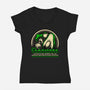 Ironic Vegan Food-Womens-V-Neck-Tee-Studio Mootant