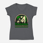 Ironic Vegan Food-Womens-V-Neck-Tee-Studio Mootant