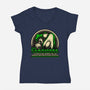 Ironic Vegan Food-Womens-V-Neck-Tee-Studio Mootant