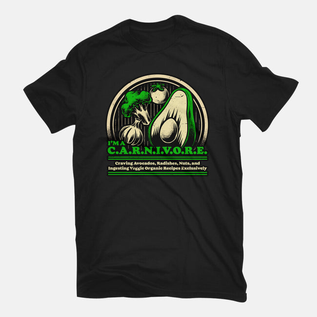 Ironic Vegan Food-Mens-Basic-Tee-Studio Mootant