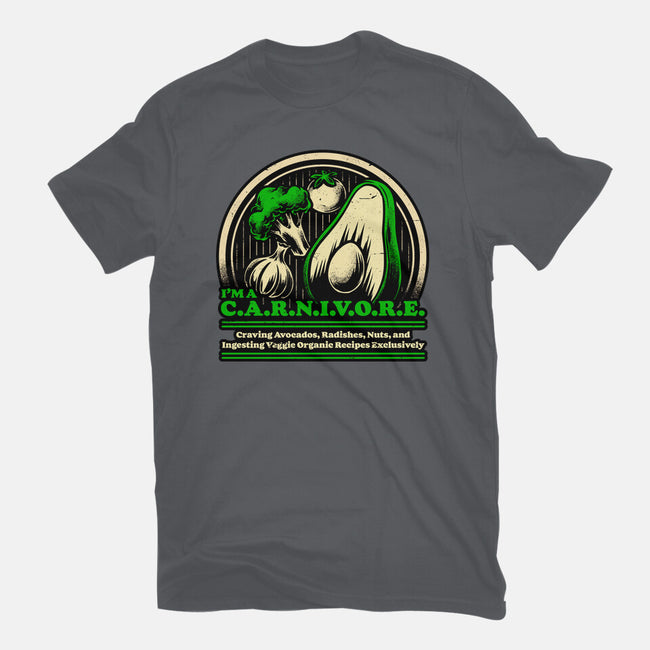 Ironic Vegan Food-Mens-Basic-Tee-Studio Mootant