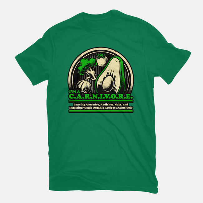 Ironic Vegan Food-Mens-Basic-Tee-Studio Mootant