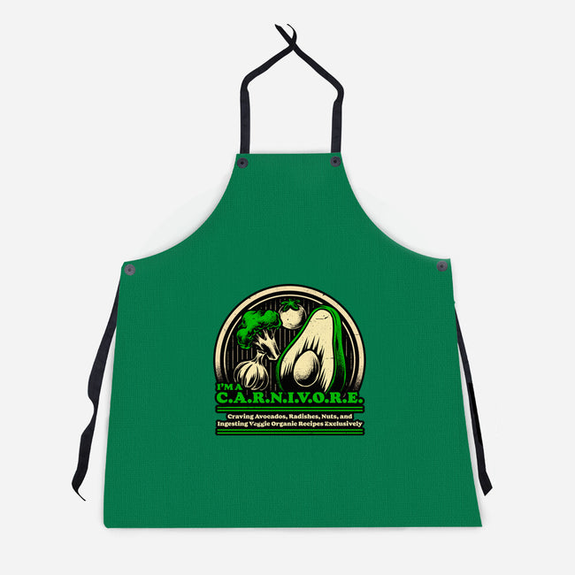Ironic Vegan Food-Unisex-Kitchen-Apron-Studio Mootant