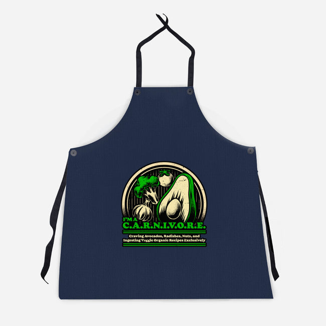 Ironic Vegan Food-Unisex-Kitchen-Apron-Studio Mootant