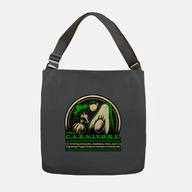 Ironic Vegan Food-None-Adjustable Tote-Bag-Studio Mootant