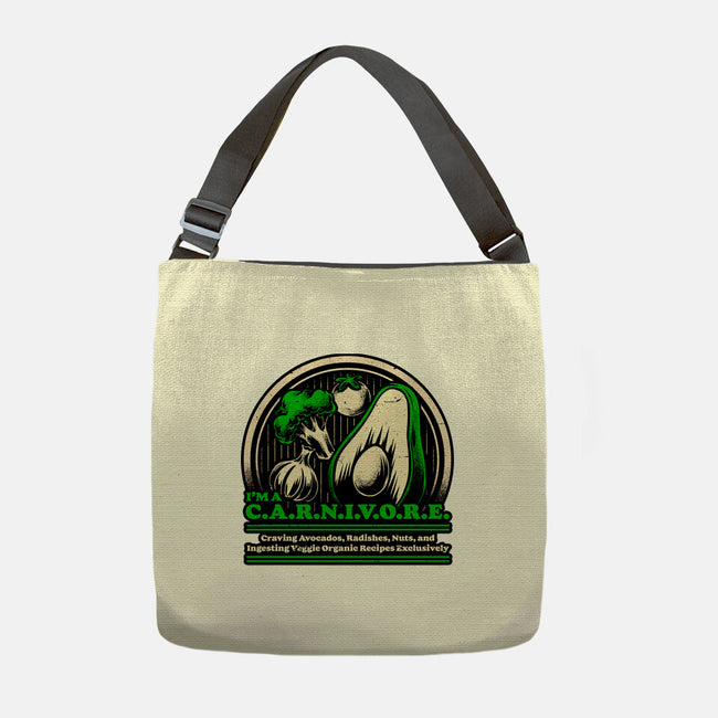 Ironic Vegan Food-None-Adjustable Tote-Bag-Studio Mootant