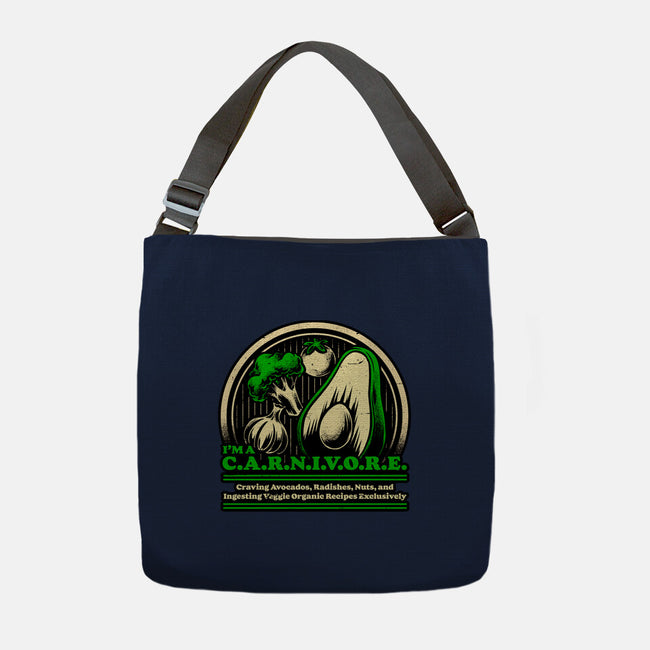 Ironic Vegan Food-None-Adjustable Tote-Bag-Studio Mootant