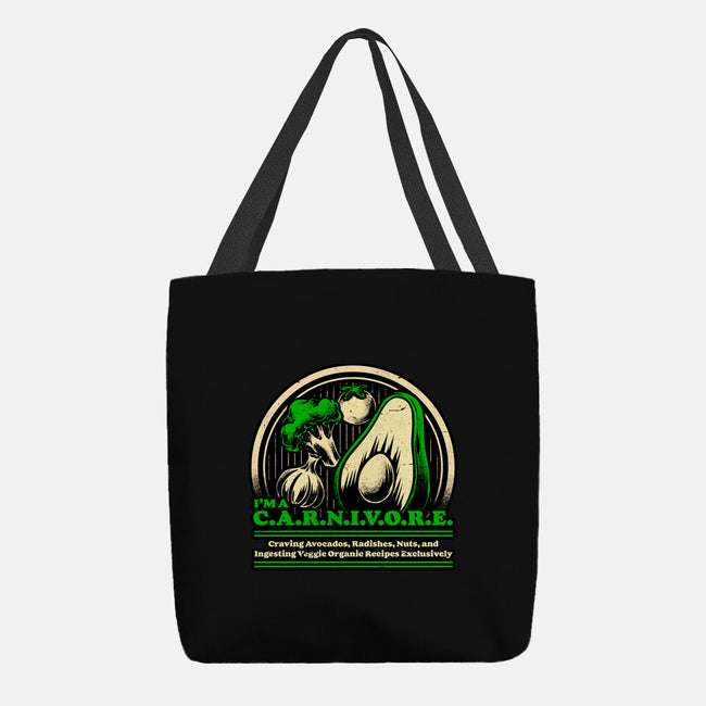 Ironic Vegan Food-None-Basic Tote-Bag-Studio Mootant