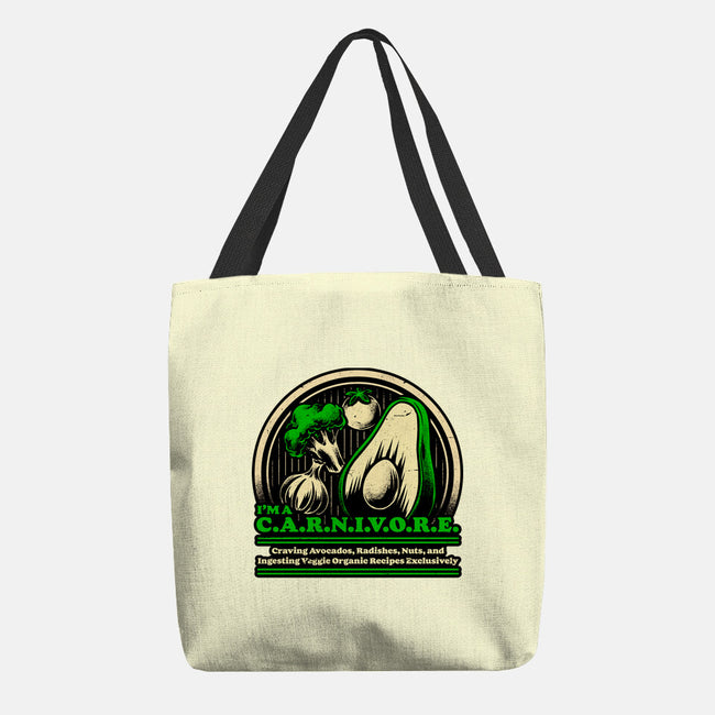 Ironic Vegan Food-None-Basic Tote-Bag-Studio Mootant