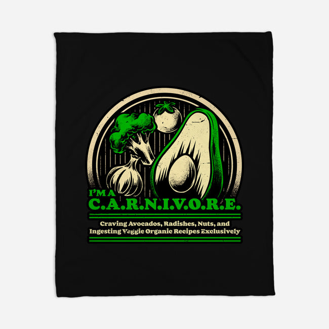Ironic Vegan Food-None-Fleece-Blanket-Studio Mootant