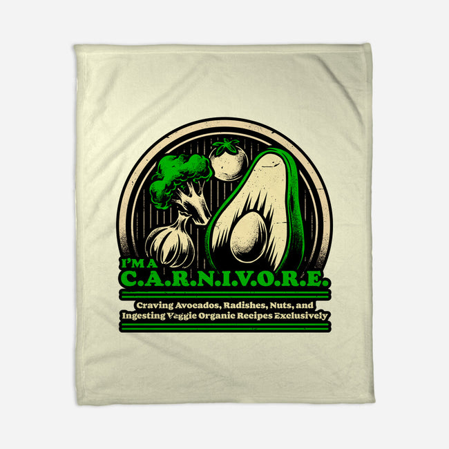 Ironic Vegan Food-None-Fleece-Blanket-Studio Mootant
