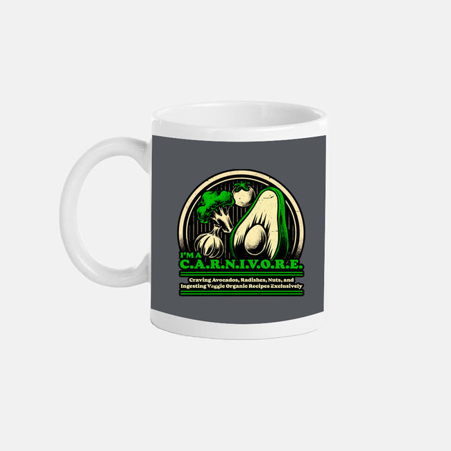 Ironic Vegan Food-None-Mug-Drinkware-Studio Mootant