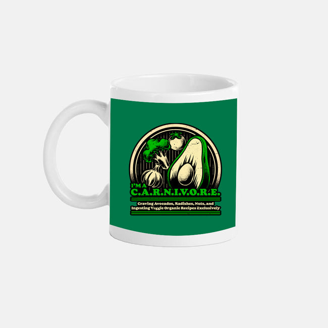Ironic Vegan Food-None-Mug-Drinkware-Studio Mootant