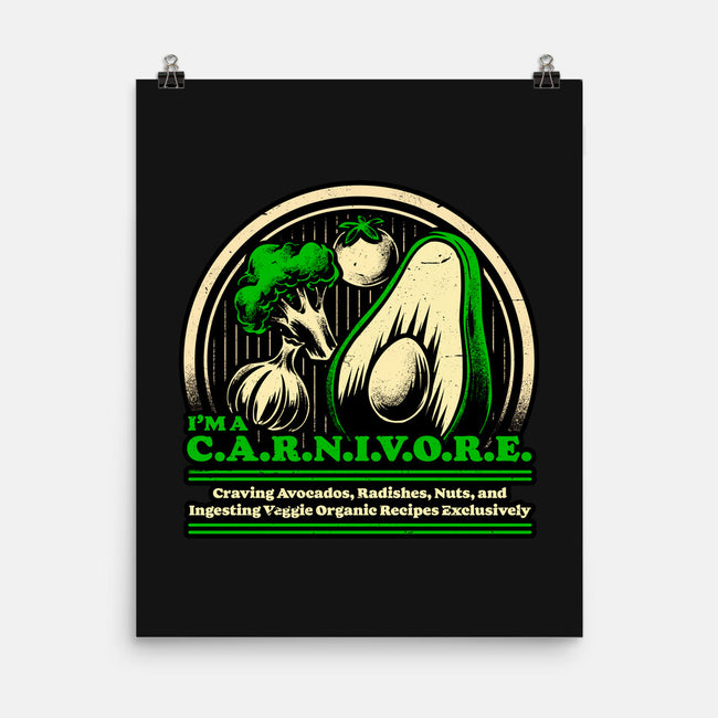 Ironic Vegan Food-None-Matte-Poster-Studio Mootant