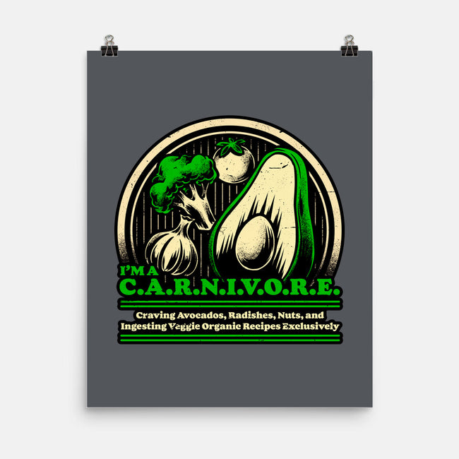 Ironic Vegan Food-None-Matte-Poster-Studio Mootant