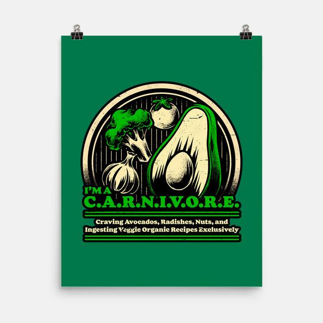 Ironic Vegan Food-None-Matte-Poster-Studio Mootant