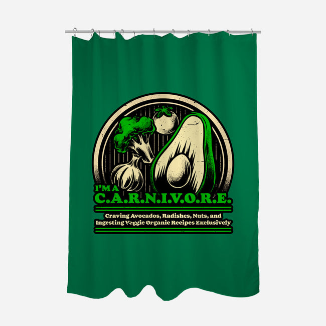 Ironic Vegan Food-None-Polyester-Shower Curtain-Studio Mootant