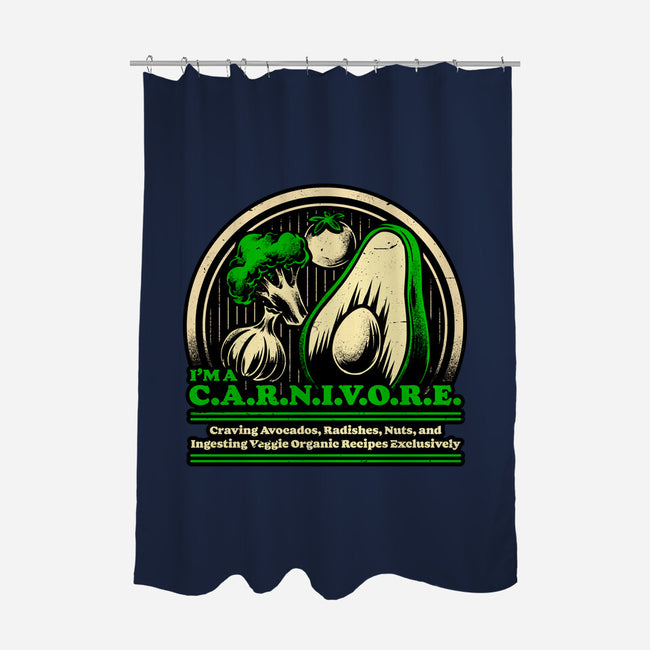 Ironic Vegan Food-None-Polyester-Shower Curtain-Studio Mootant