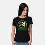 Ironic Vegan Food-Womens-Basic-Tee-Studio Mootant