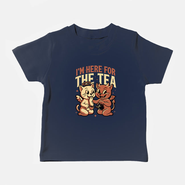Gossip Tea Cats-Baby-Basic-Tee-Studio Mootant