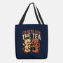 Gossip Tea Cats-None-Basic Tote-Bag-Studio Mootant