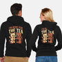 Gossip Tea Cats-Unisex-Zip-Up-Sweatshirt-Studio Mootant