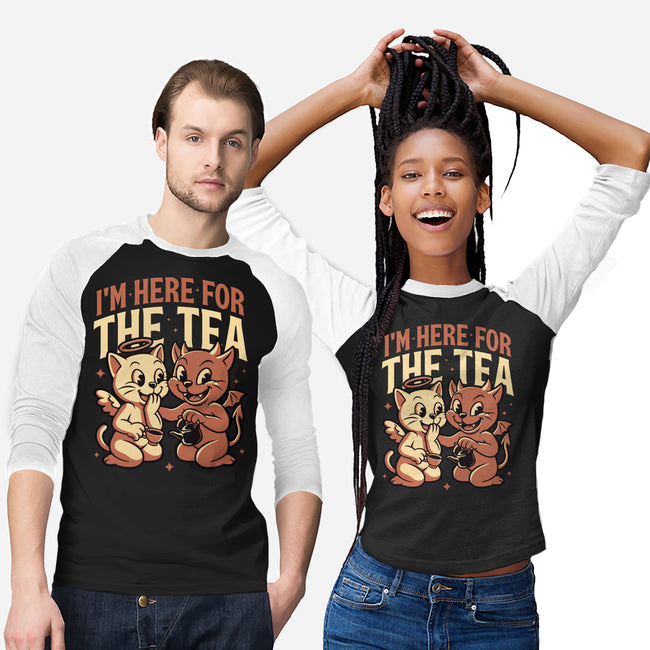 Gossip Tea Cats-Unisex-Baseball-Tee-Studio Mootant