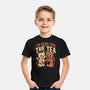 Gossip Tea Cats-Youth-Basic-Tee-Studio Mootant