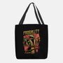 Frog Puppet Fighter-None-Basic Tote-Bag-Studio Mootant