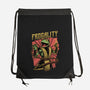 Frog Puppet Fighter-None-Drawstring-Bag-Studio Mootant