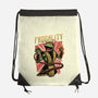 Frog Puppet Fighter-None-Drawstring-Bag-Studio Mootant