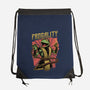 Frog Puppet Fighter-None-Drawstring-Bag-Studio Mootant