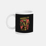 Frog Puppet Fighter-None-Mug-Drinkware-Studio Mootant