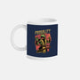 Frog Puppet Fighter-None-Mug-Drinkware-Studio Mootant