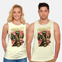 Frog Puppet Fighter-Unisex-Basic-Tank-Studio Mootant