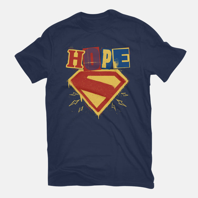 Hope Punk Superhero-Mens-Basic-Tee-Studio Mootant