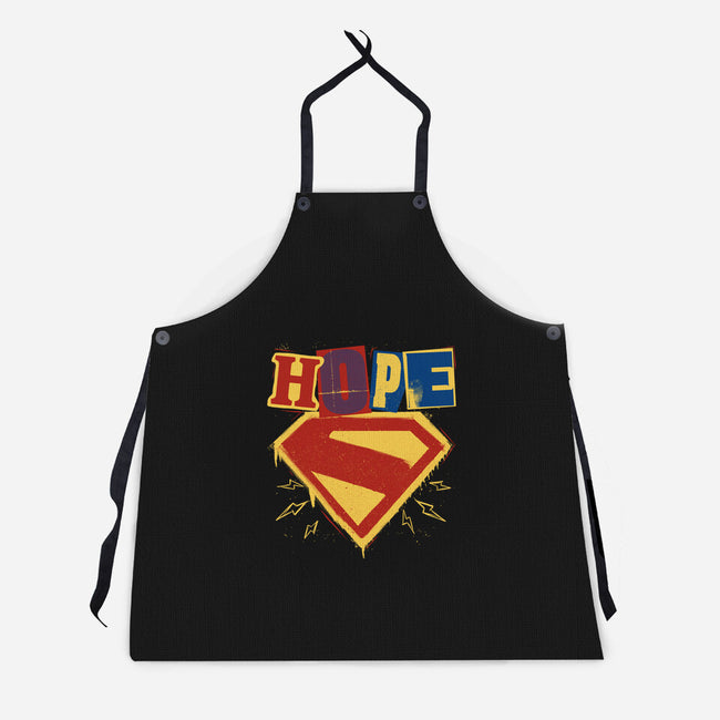 Hope Punk Superhero-Unisex-Kitchen-Apron-Studio Mootant