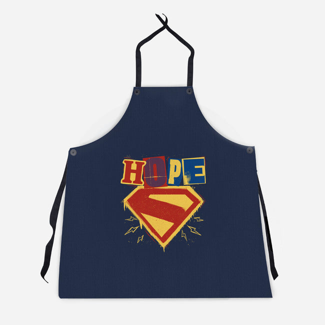 Hope Punk Superhero-Unisex-Kitchen-Apron-Studio Mootant