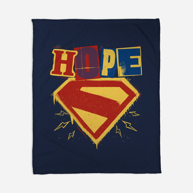 Hope Punk Superhero-None-Fleece-Blanket-Studio Mootant