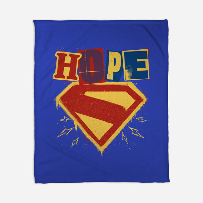 Hope Punk Superhero-None-Fleece-Blanket-Studio Mootant