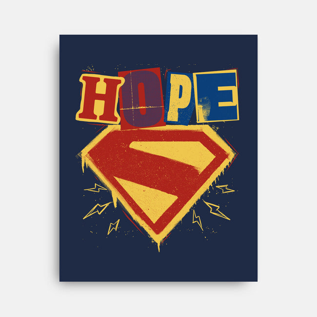 Hope Punk Superhero-None-Stretched-Canvas-Studio Mootant