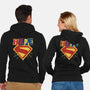 Hope Punk Superhero-Unisex-Zip-Up-Sweatshirt-Studio Mootant
