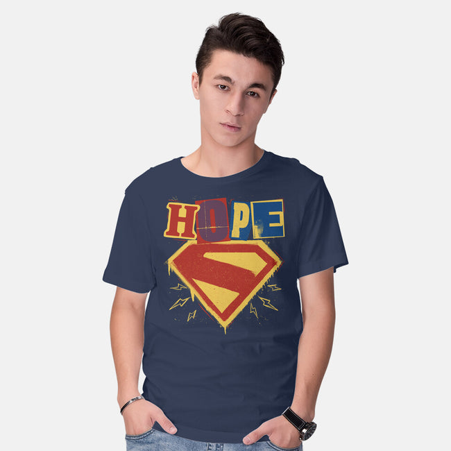 Hope Punk Superhero-Mens-Basic-Tee-Studio Mootant