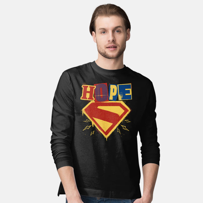 Hope Punk Superhero-Mens-Long Sleeved-Tee-Studio Mootant