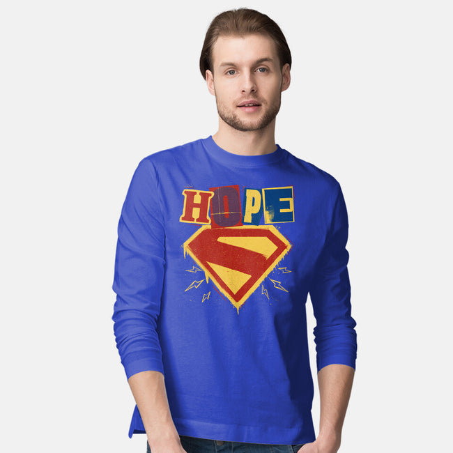 Hope Punk Superhero-Mens-Long Sleeved-Tee-Studio Mootant