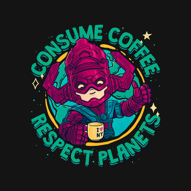 Devourer Of Coffee-Youth-Crew Neck-Sweatshirt-teesgeex