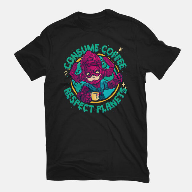 Devourer Of Coffee-Mens-Premium-Tee-teesgeex