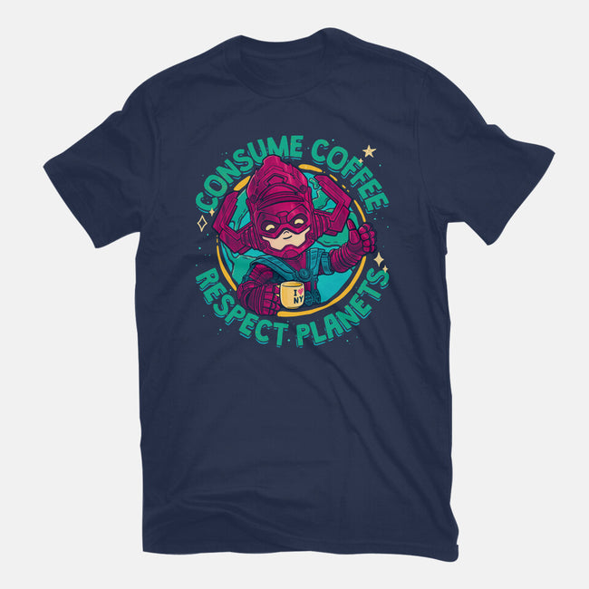 Devourer Of Coffee-Mens-Heavyweight-Tee-teesgeex