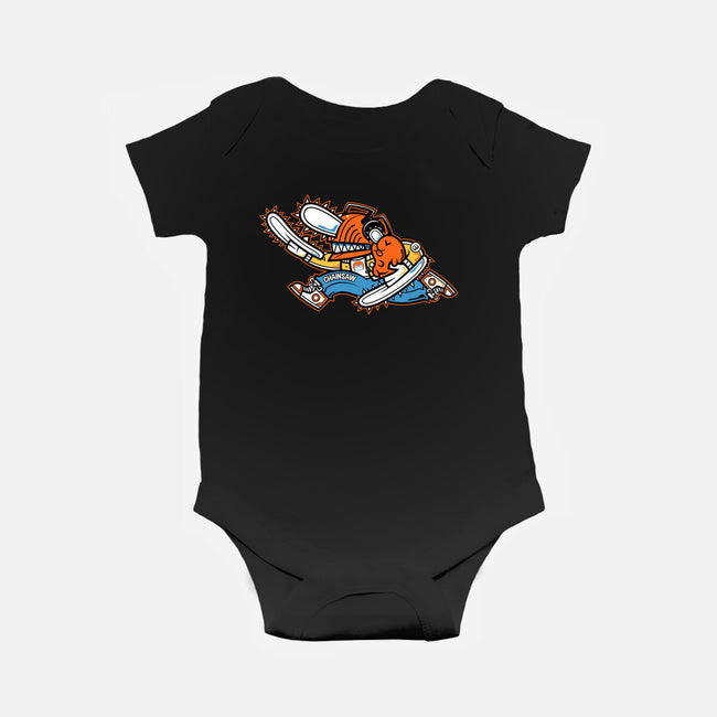 Chainsaw Run-Baby-Basic-Onesie-krisren28